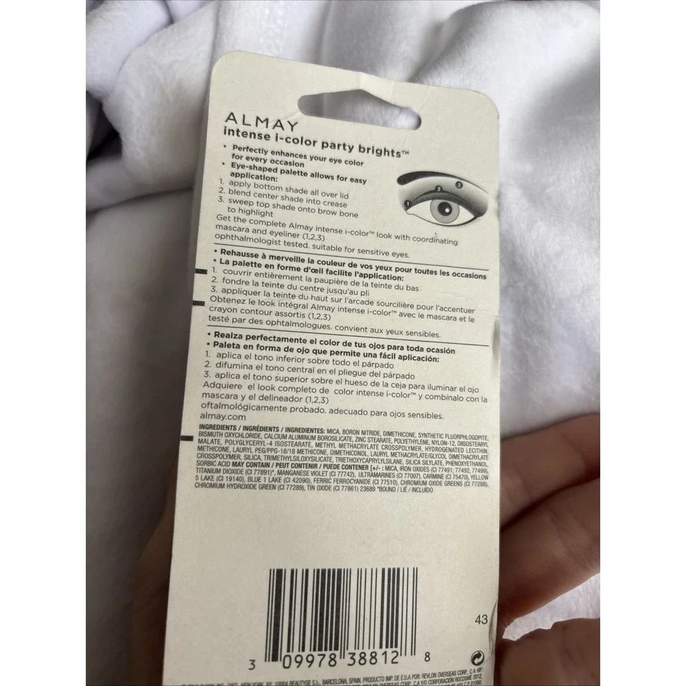 Almay‎ i-Color Evening Smoky #140 for Green Eyes, Discontinued 5.65g NIP 3620